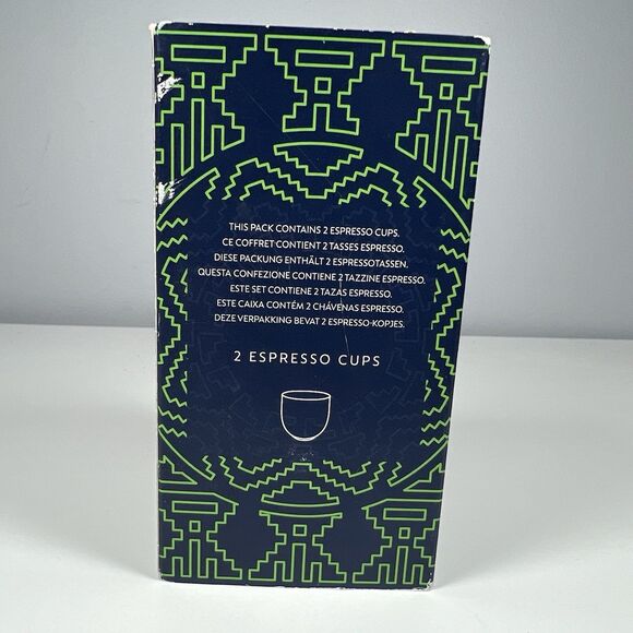 Nespresso Revol Recyclay Cups Set of 2 Limited Edition Kombo Chapfika - Picture 8 of 8